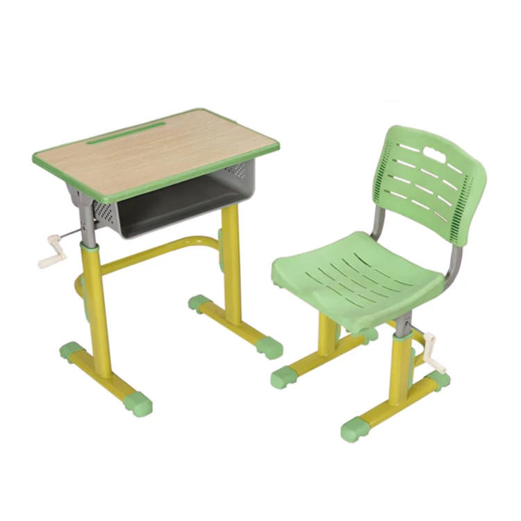 Регулируемая классный стол для студентов с набором стула