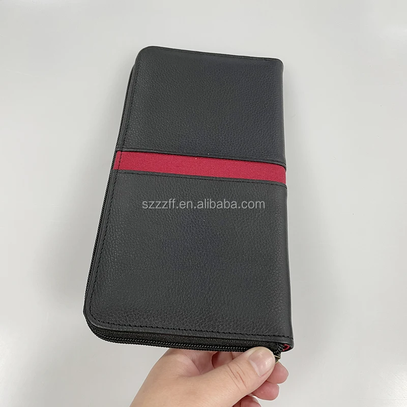 Premium Leather Golf Wallet Golf Accessories Tee Holder Case Gift For