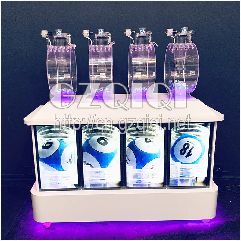 
Многоцилиндрическая Лотто-машина с экранами 