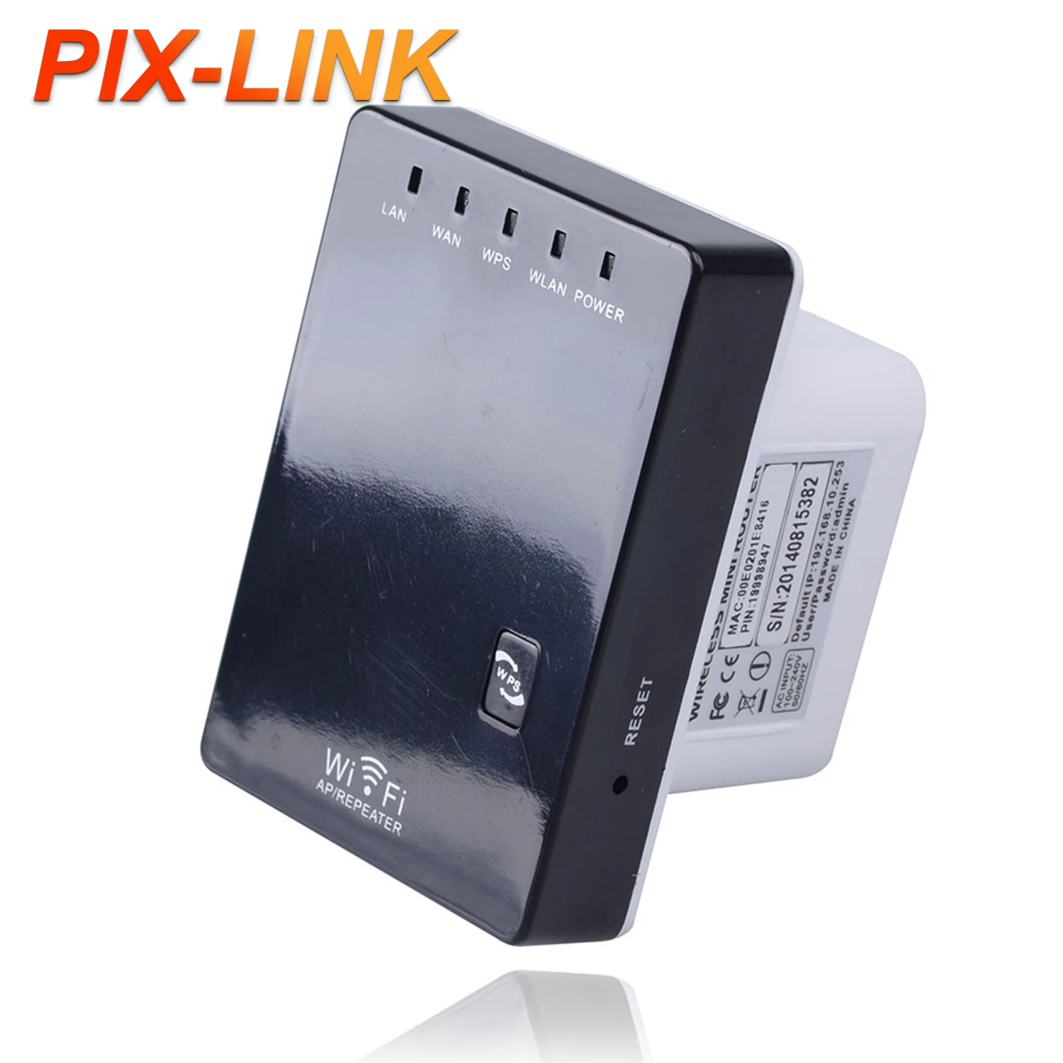 PIX-LINK 300mbps Outdoor Long Range WiFi Repeater Router Booster Network  Signal Amplifier AP with for Home Use