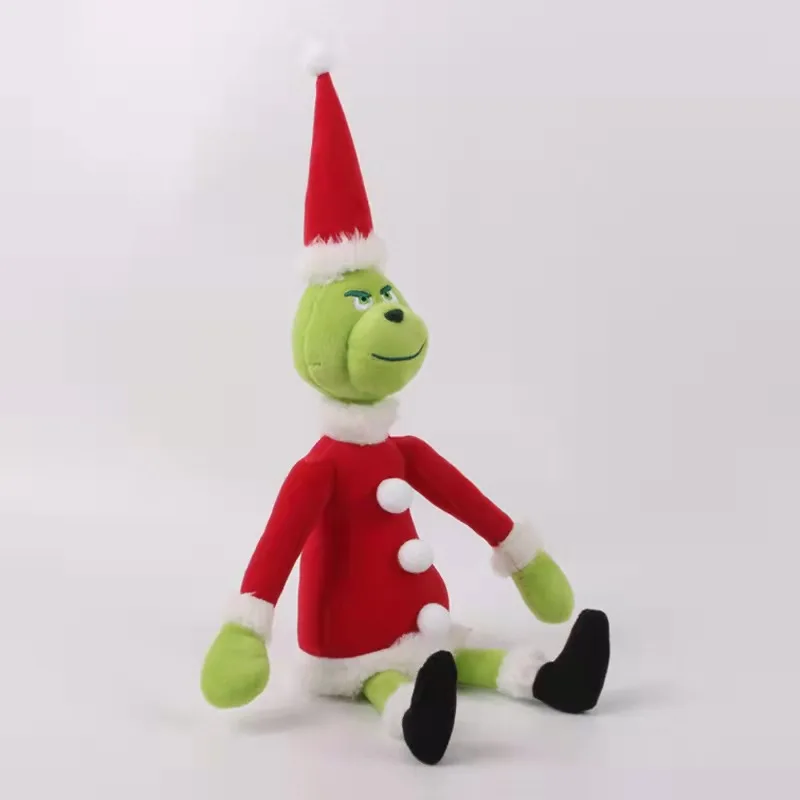 Zd Wholesale Grinch Doll Hot Grinch Plush Toy Christmas Plush Toys Green Monster Christmas