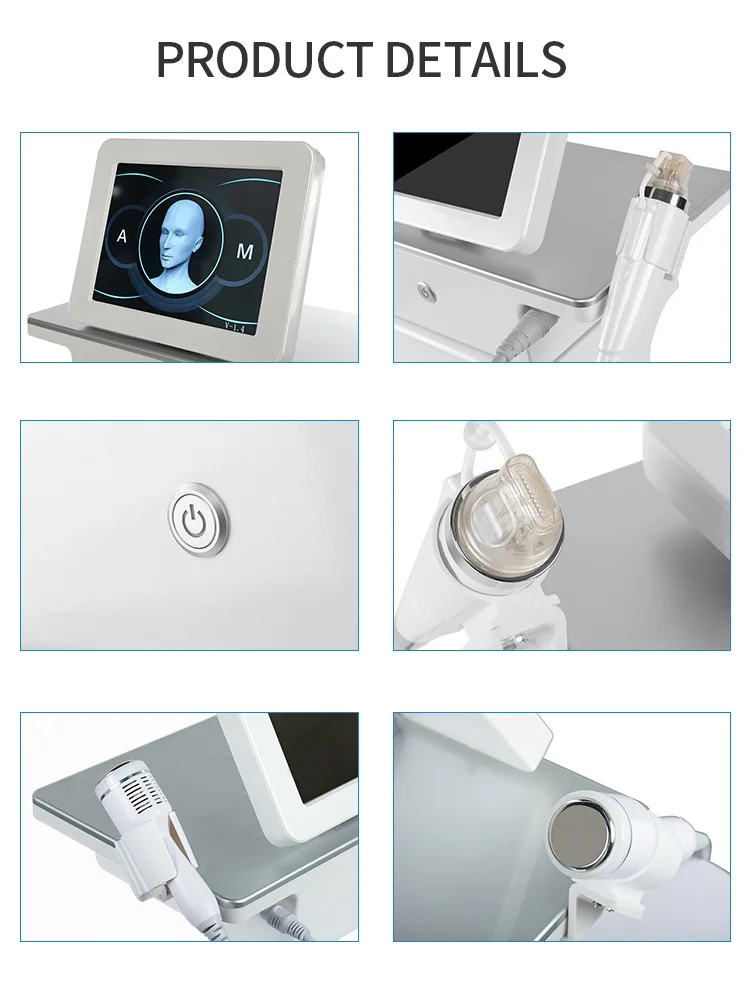 Gold Fractional Rf Microneedling Machine Rf Needling Fractional Rf Microneedle Professional Microneedleing Machine Professional