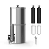 2.9G Original Color 304 Steel Gravity Water filter