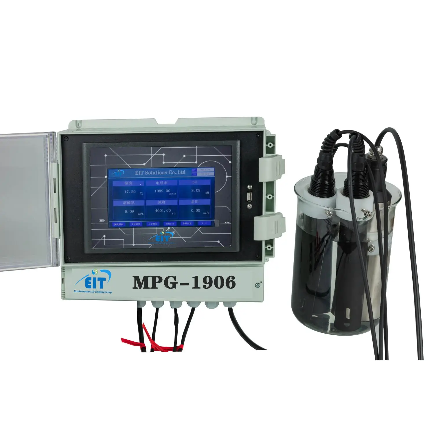 Aquarium Multi Parameter Ammonia PH DO EC Sensor for Aquarium Water Controller