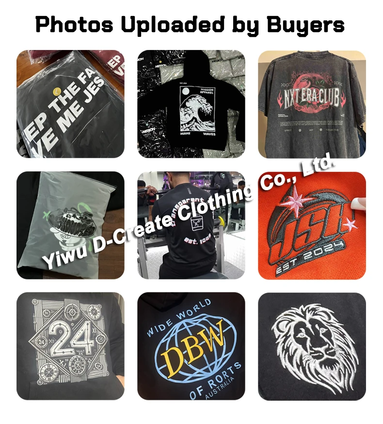 Wholesale Custom Embroidery Puff Printing Blank Fleece Pullover