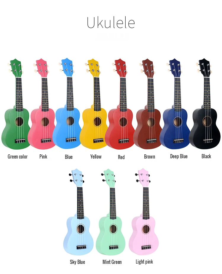 Paisen Brand Cheap Price Ukulele 21 Inch Soprano China Kids 4 String