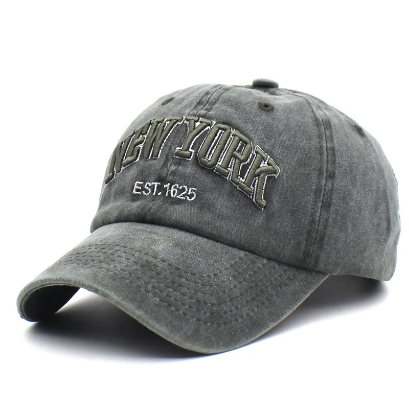 Lettres broderie casquettes de Baseball pour femmes hommes mode rétro lavé coton chapeau de relance Hip Hop tête de taureau imprimer camionneur papa chapeaux  200000297