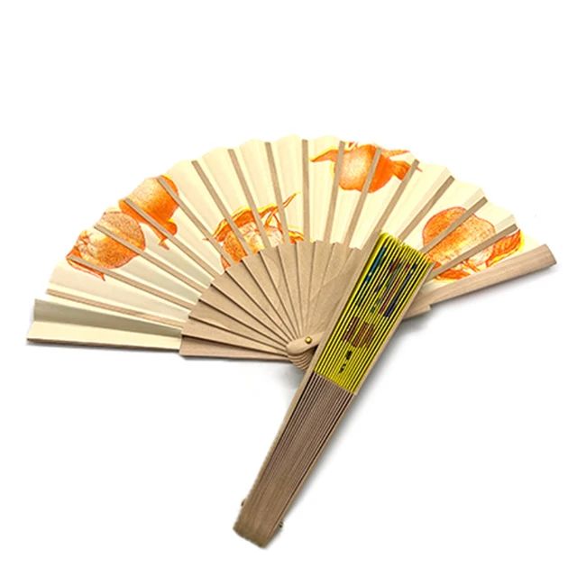 Рекламная продукция, подарки, изготовленный на заказ бумажный вентилятор, таможенный пластиковый вентилятор с складной ручкой