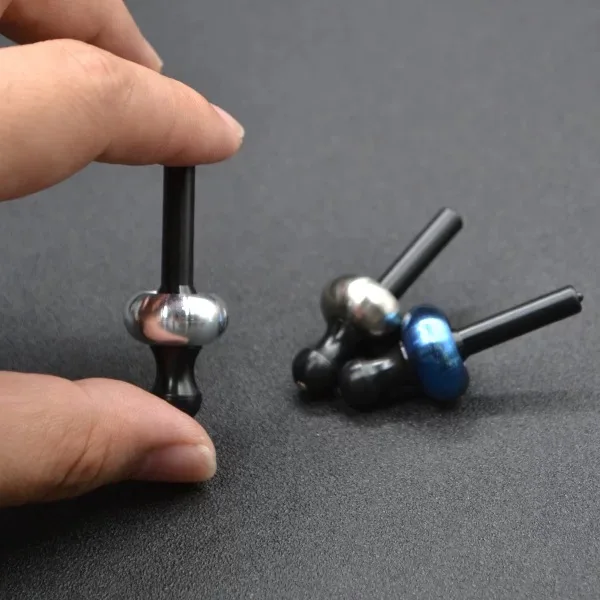 Высококачественная металлическая игрушка с гироскопом на кончик пальца для повседневного использования Миниатюрная