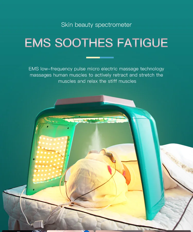 Wholesale Portable Skin Rejuvenation Nano Water Spray Face Panel Led