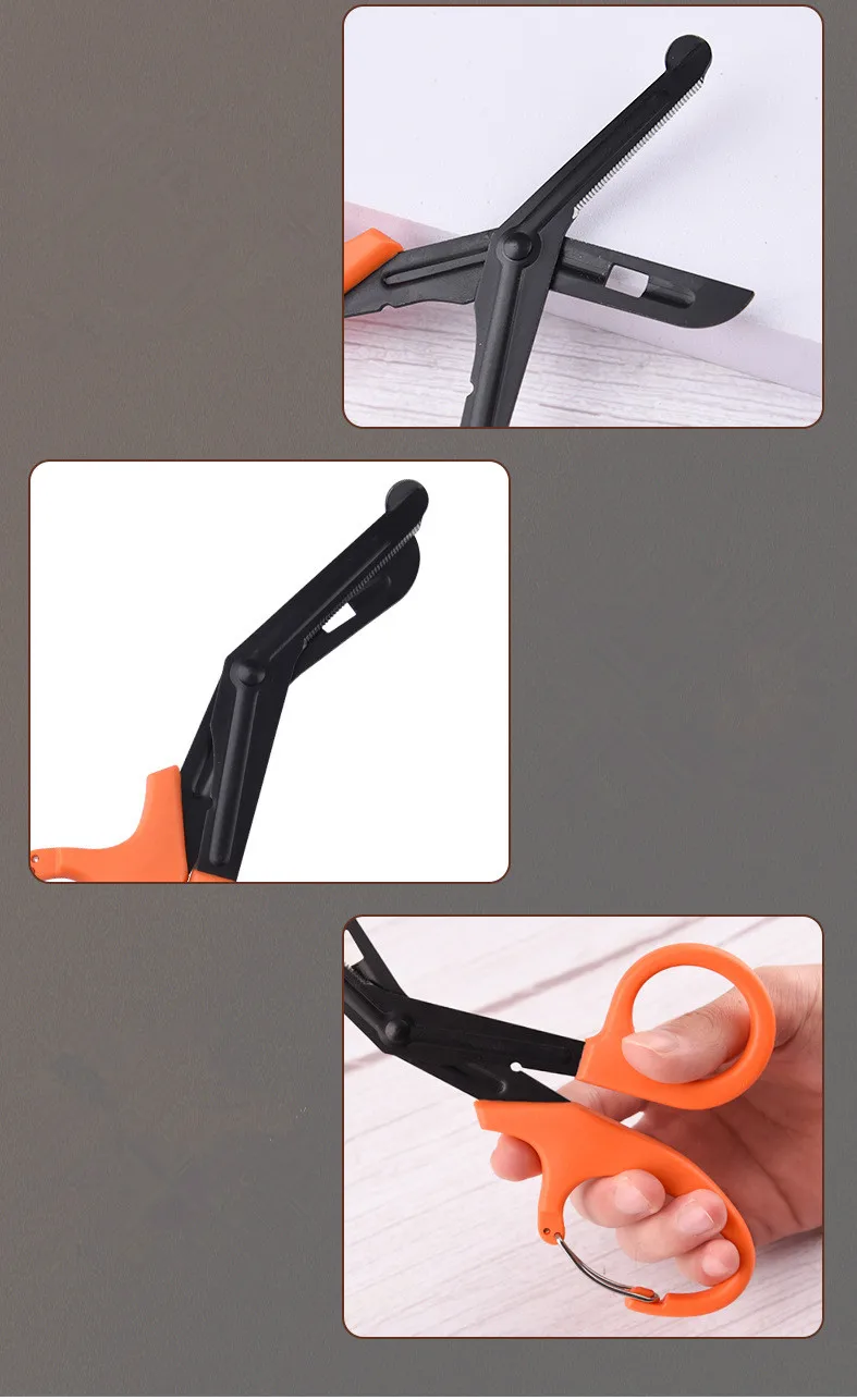 Trauma Shears Emergency Medical Scissors With Carabiner For Nursing