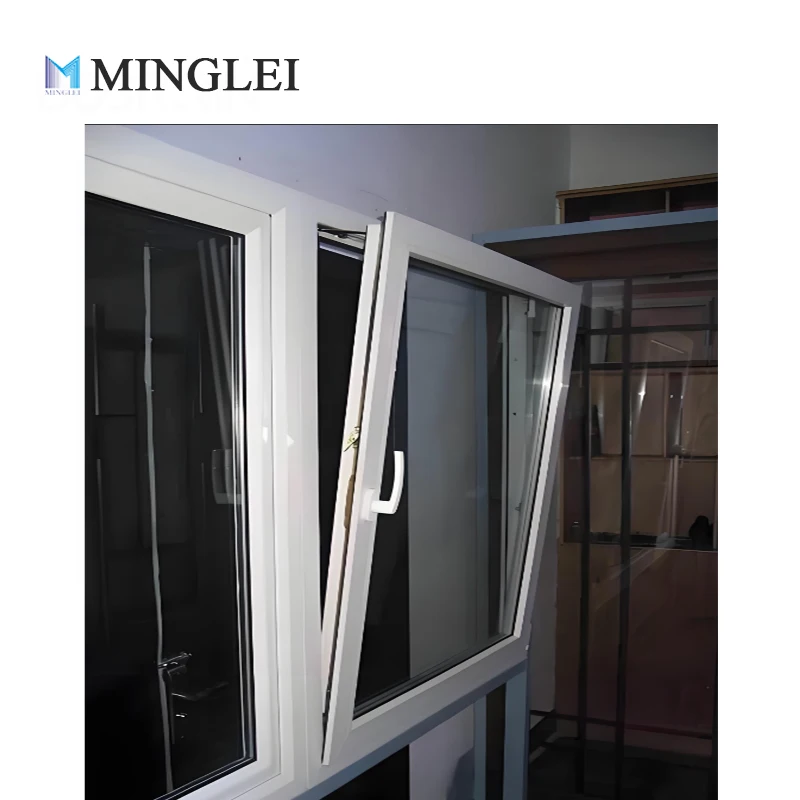 product high energy efficient white upvc window customized large view double glazed window tilt and turn pvc windows-62