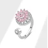White gold color (pink diamond)