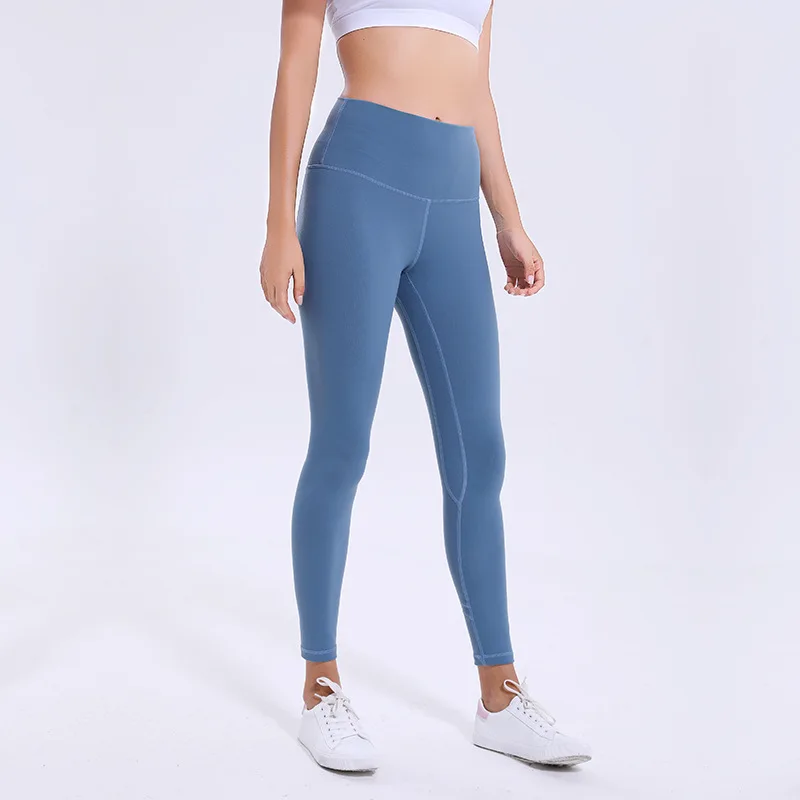 Wholesale Align 4 way 87% Nylon 13% Custom Spandex Supplex Leggings for Women  Fitness High Waist Yoga Pants Gym Workout Tights