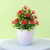 Five-leaf plum bright red