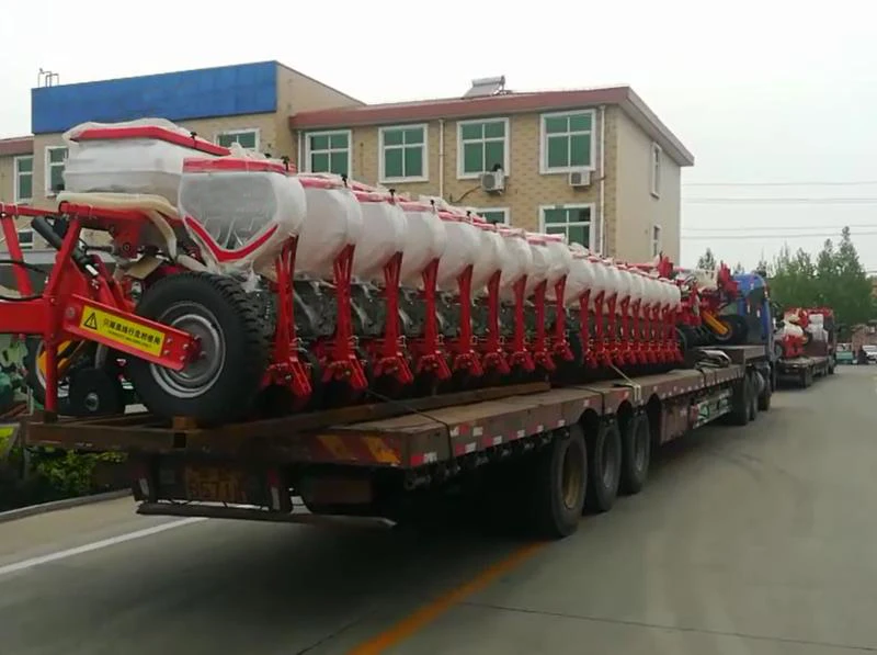 Maize Planter Machine 4 Rows Corn Seed Planter 4 Rows Precision Corn Seeder for Walking Tractor Corn and Soybean Seeder
