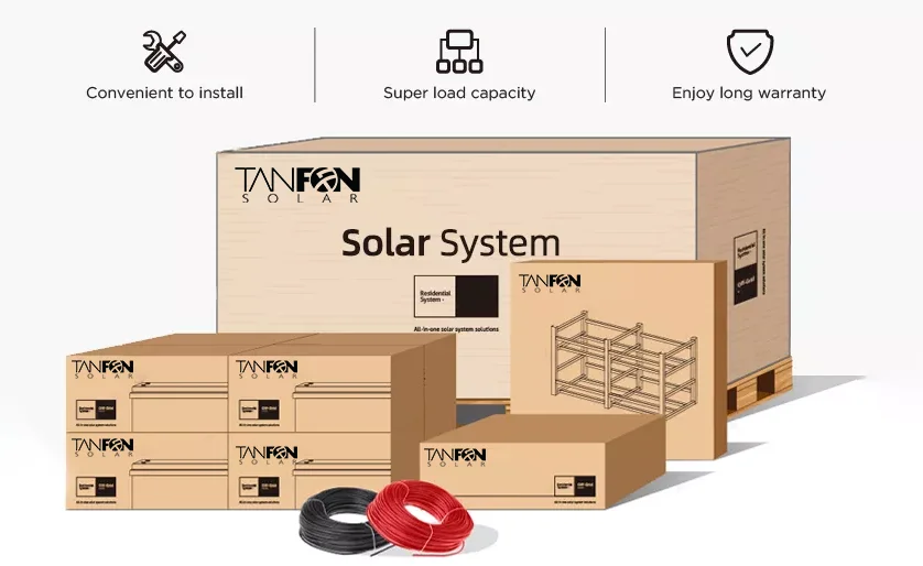 Solar Energy System on Grid Solar Energy Battery Storage System 10kw Solar Power System