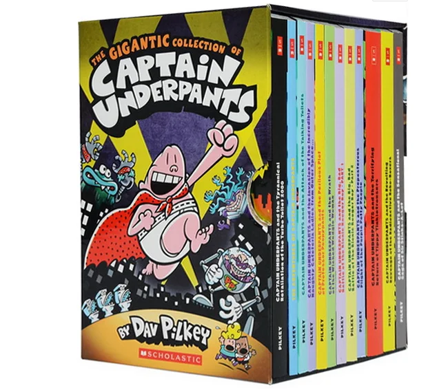 Captain Underpants 12冊 マイヤペン対応 まとめて2セット 上質で快適