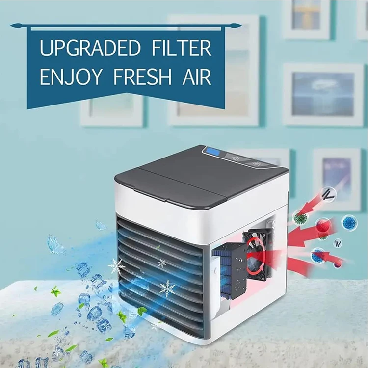 Portable Mini Air Conditioner 3 In 1 Effective Evaporative Personal Air