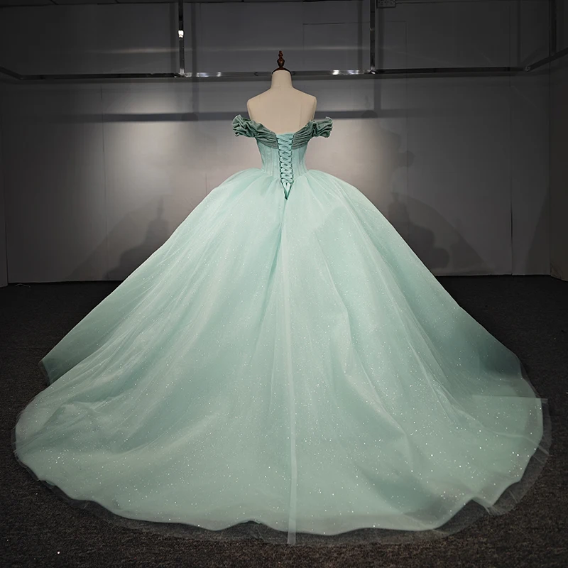 ethereal green dress Vintage 2007 John Galliano Metallic Mint-Green Lace & Sheer Silk Tiered Ethereal  Gown w/Tags