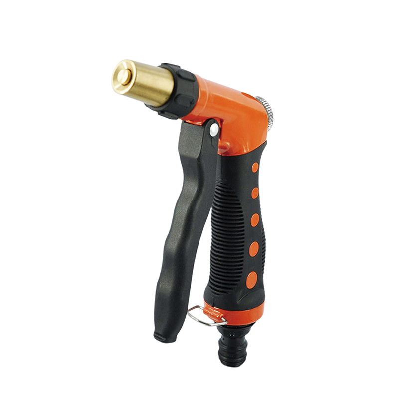 3-сторонний выход пуска металла сад водяной пистолет водяной садовый опрыскиватель металлический спрей шланг сопла пистолет для полива сада
