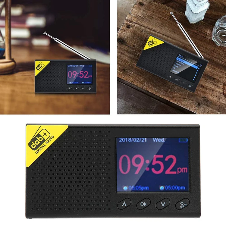 Buy Standard Quality China Wholesale Portable Color Screen Dab Radio Mt-dab-pc1  $16.8 Direct from Factory at Shenzhen Modeltime Electronics Co., Ltd