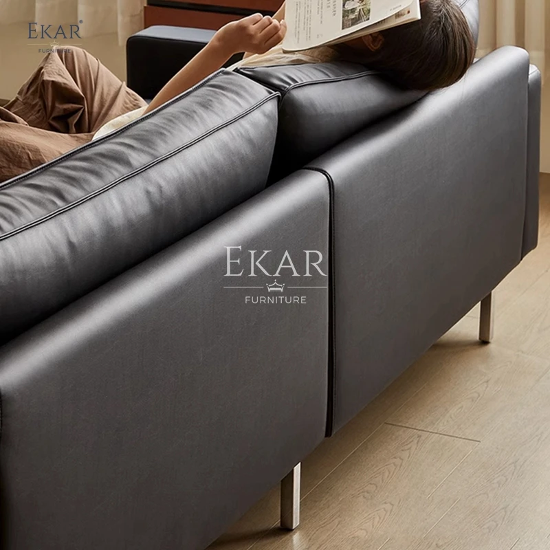 product new design ekar modern living room sofa half leather full leather furniture sofa-61