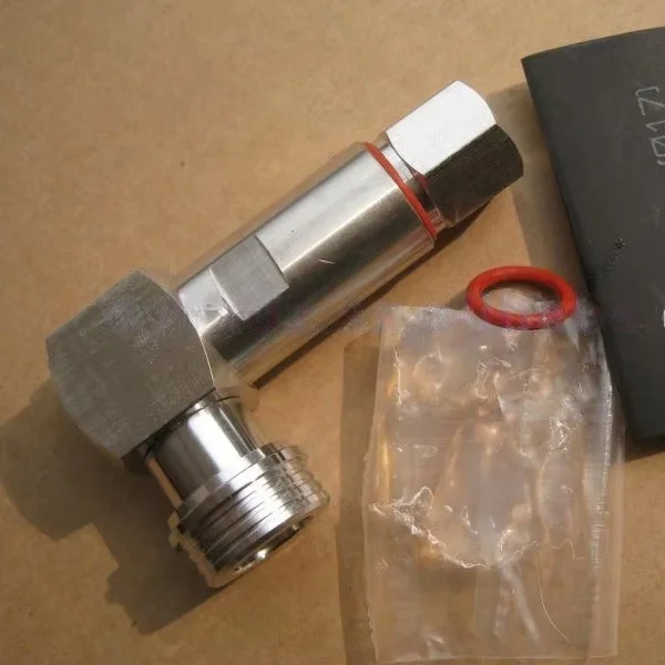 NSN 4G System QN Male Connector for 3/8 Super Flexible Cable Clamp