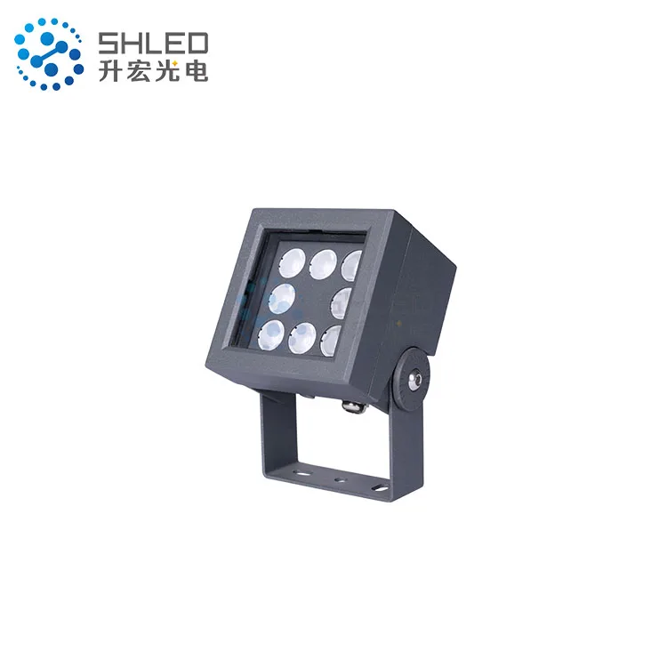 Ландшафтное освещение DMX512 квадратный прожектор 18 Вт светодиодный садовый проектор