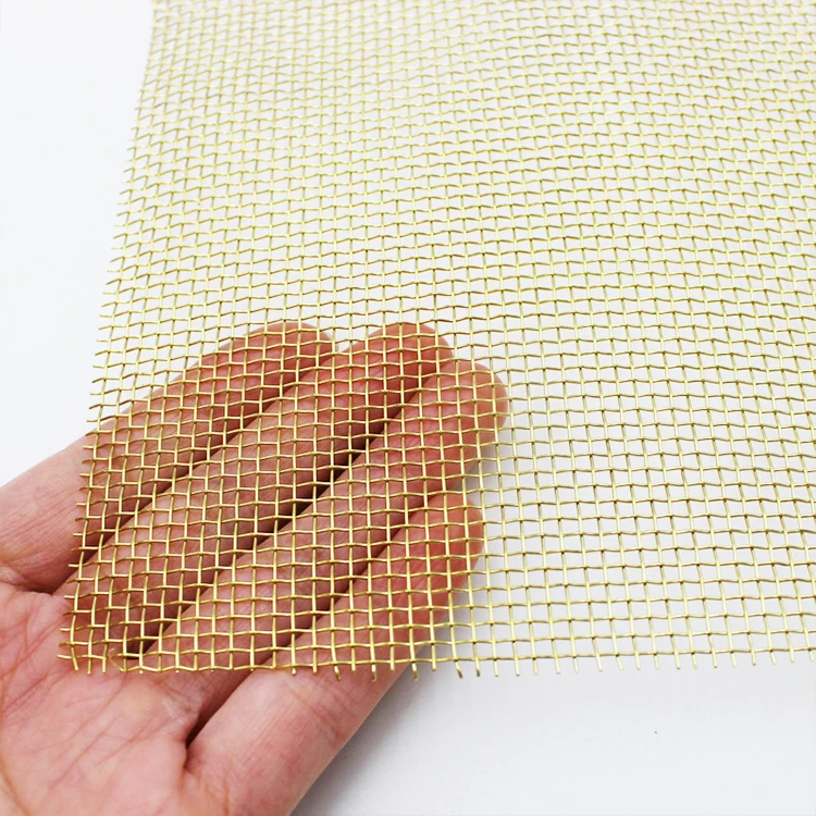 Brass wire mesh 5