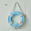 colorful A 30-centimeter wooden light blue mesh