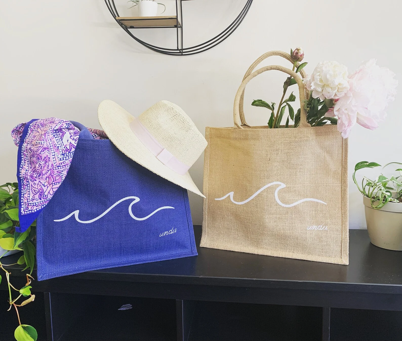 Christmas Custom Name Wedding Beach Bride Medium Cotton/Canvas Handled Tote Bag with Letter Logo for Advertising supplier