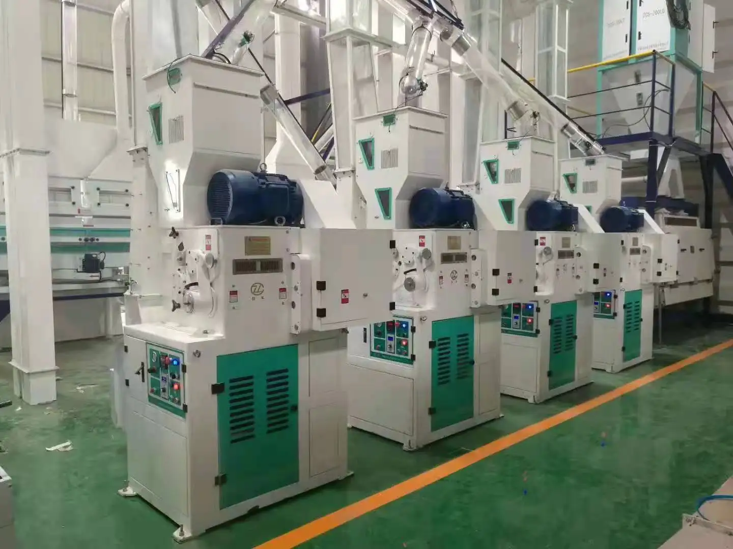 Paddy Rice Husker Automatic Mini 60 Ton Per Day Paddy Parboiling Whitener and Polishing Machine