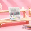 Press 12 color gel pen-white paper-pen refill