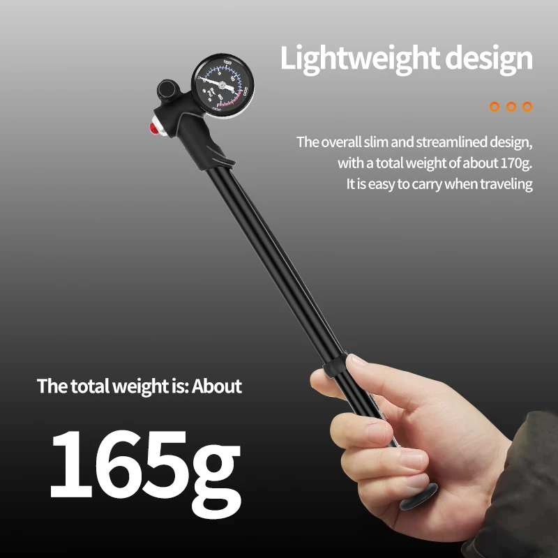 300psi Front Fork And Front Suspension Pump With Gauge High Pressure