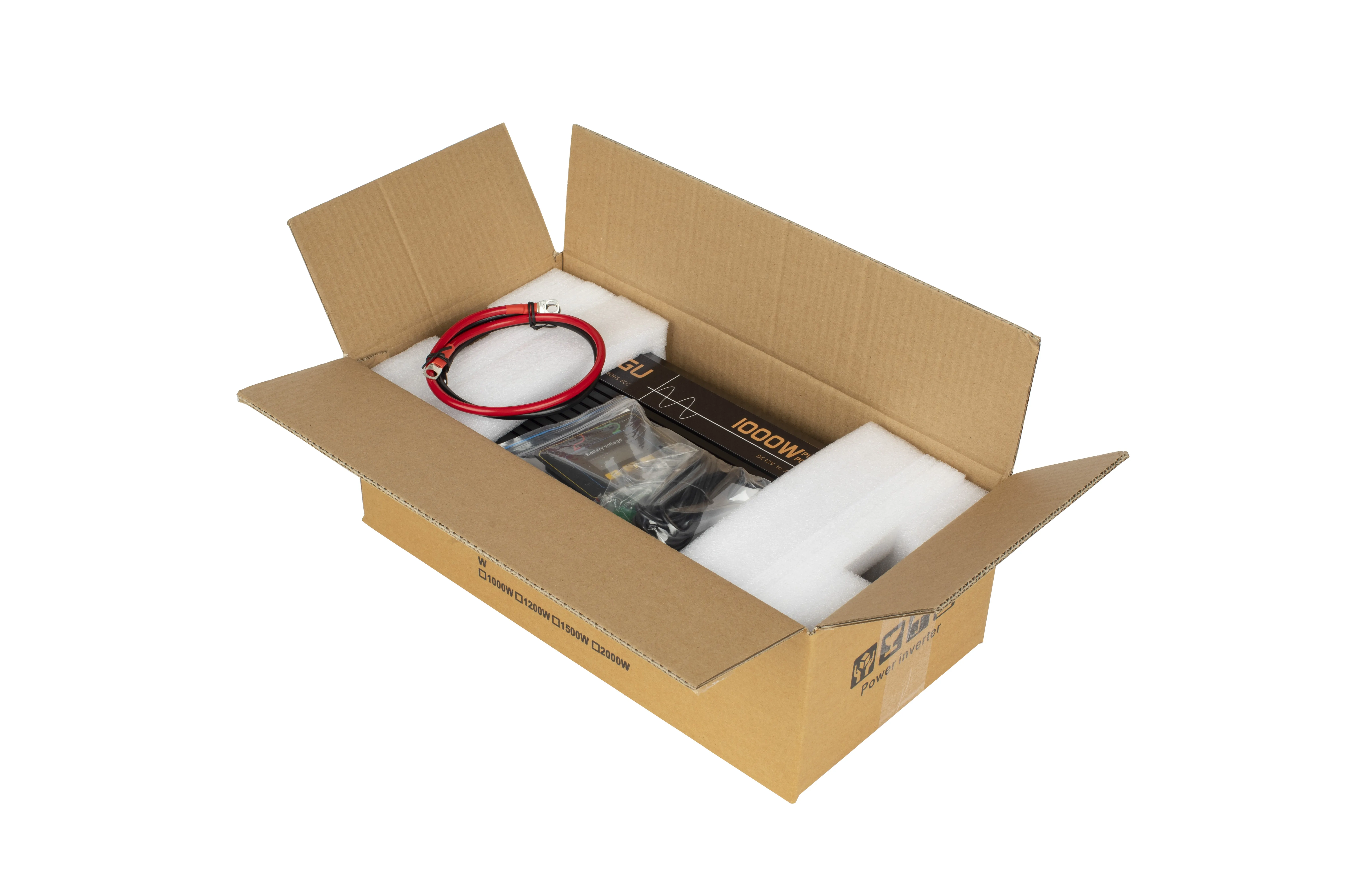 4000W Car Power Inverter - DC 12V To 110V AC With 4 USB Ports & Protection Features