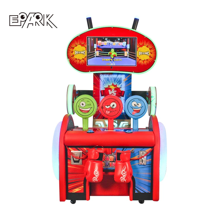 New Arrival Kids Boxing Machine Factory Price Carton Video Boxing Punch Game Machine