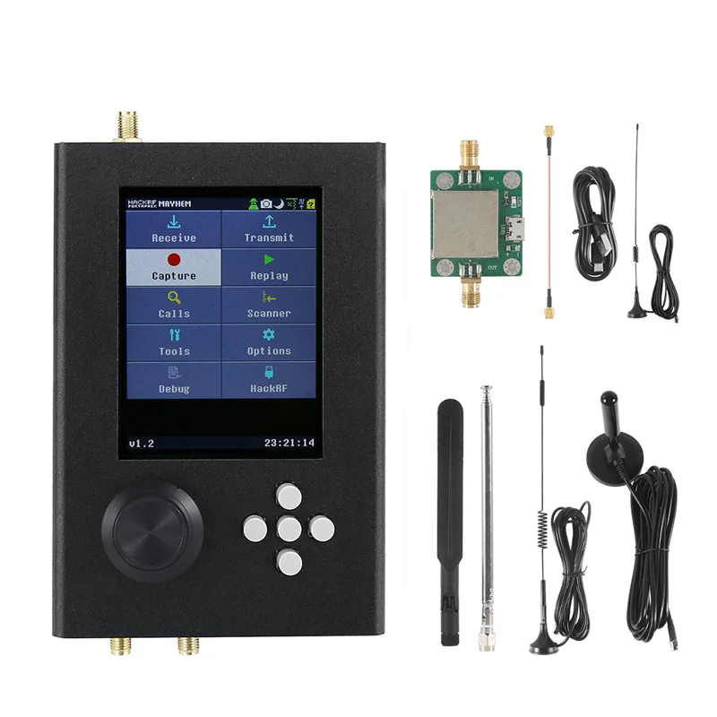 Hackrf Portapack H2 - 1mhz to 6ghz SDR Radio Transceiver