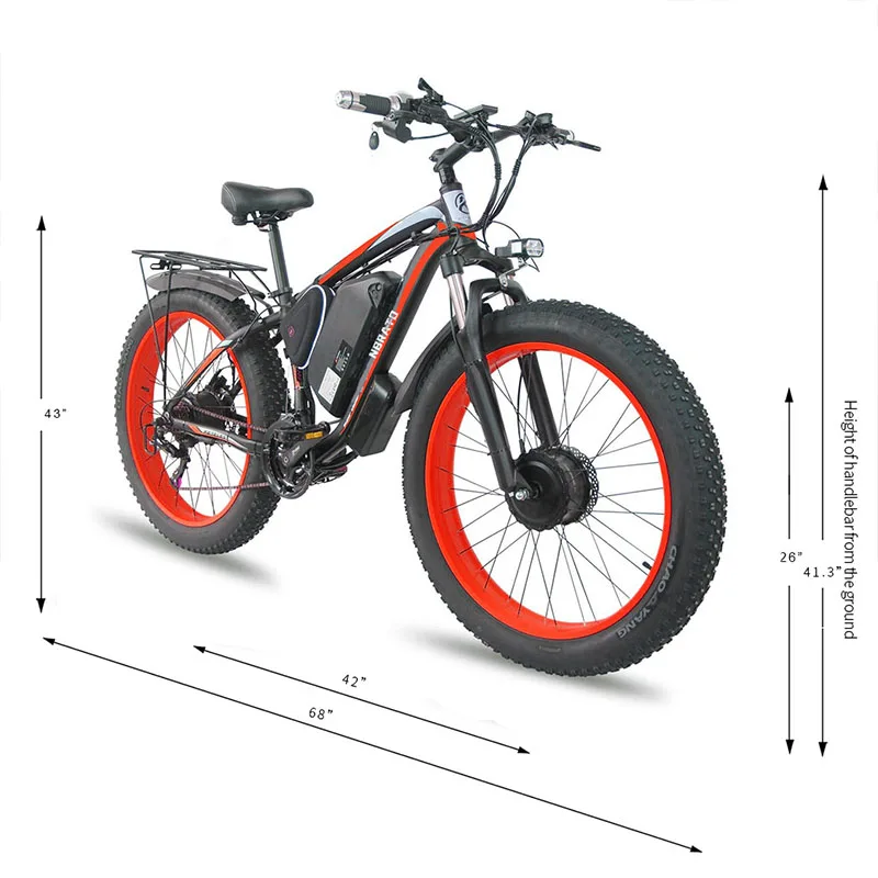 Fat Tire Bike,Electric Mountain Bike 