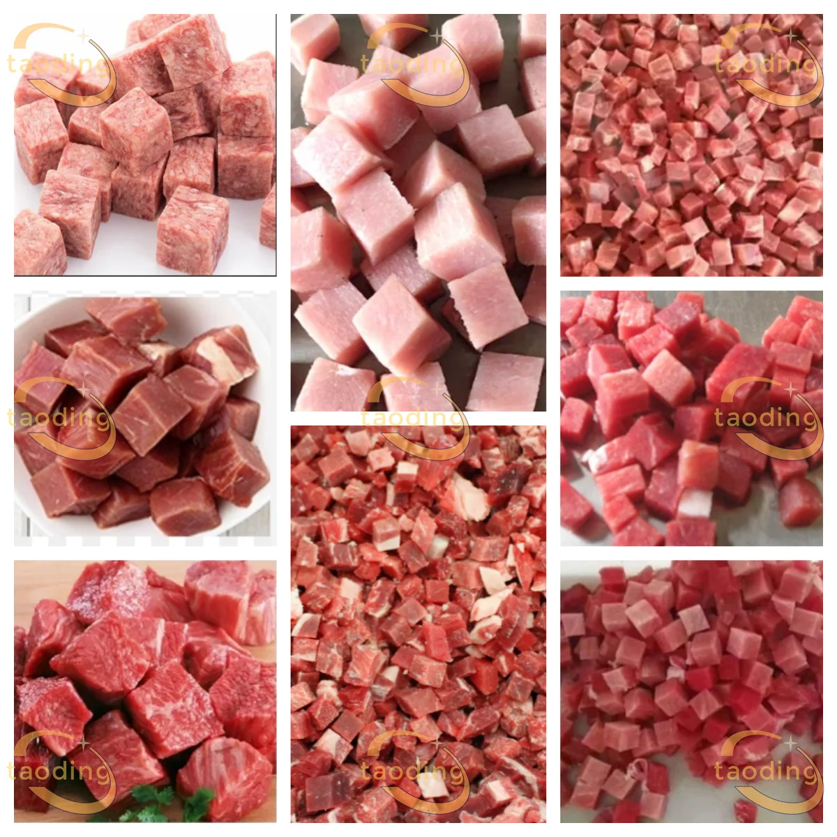 Germany meat Chopping Machine Meat Dice Cutting Machine chicken Breast