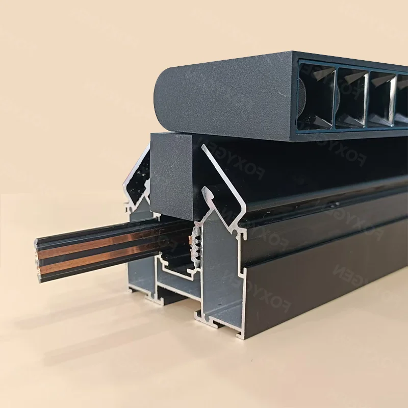 Linear Track Rail System LED Magnetic Track Light for Home Lighting Design