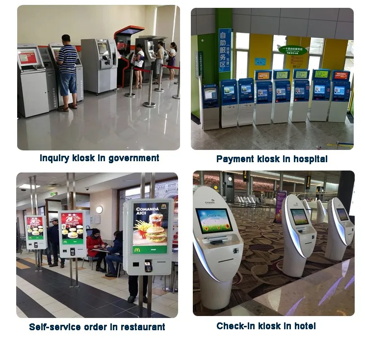 Bank Atm Kiosk Windows Currency Exchange Machine With Turnkey Service