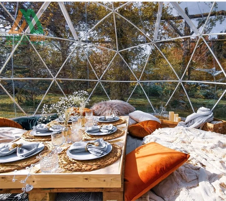 Outdoor Small Cute Transparent Clear Igloo Tent for Romantic Dinner