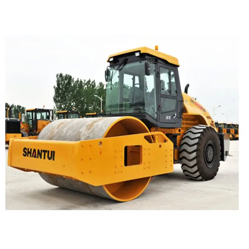 earth moving advanced hydraulic system shantui road roller 10t