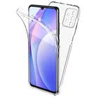 Galaxy 360 Protective Full Cover Soft TPU Transparent Mobile Phone Case For Samsung Galaxy A32 A72 A52