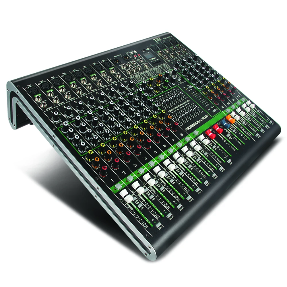 איכות גבוהה 12 Channel Professional Powered Digital Mixer Audio