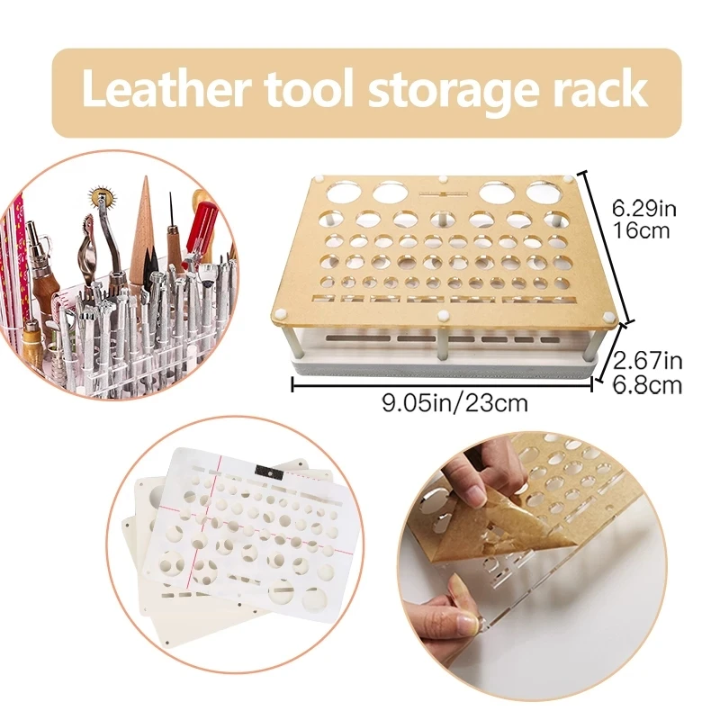 M136 Leather Working Starter Kit Hand Stamping Tools For Leather Diy
