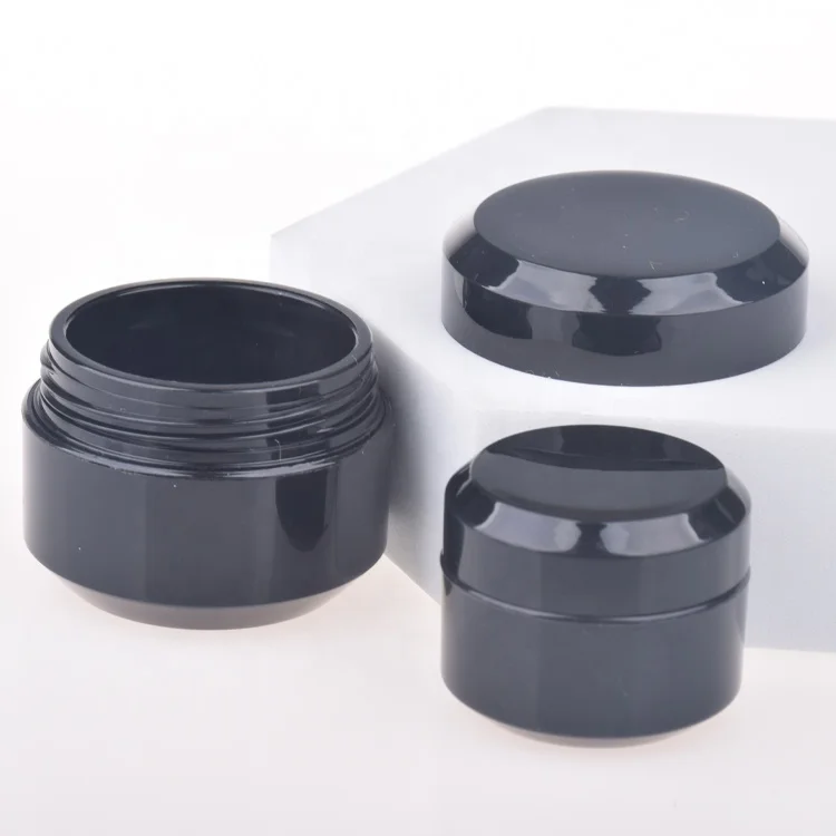 Black Cute Cream Jar 5G 10 Gr Cream Jar 25gram in Bulk Container Bottle 30g 50g Cosmetic Jar Cream 20 g 100g for Gel