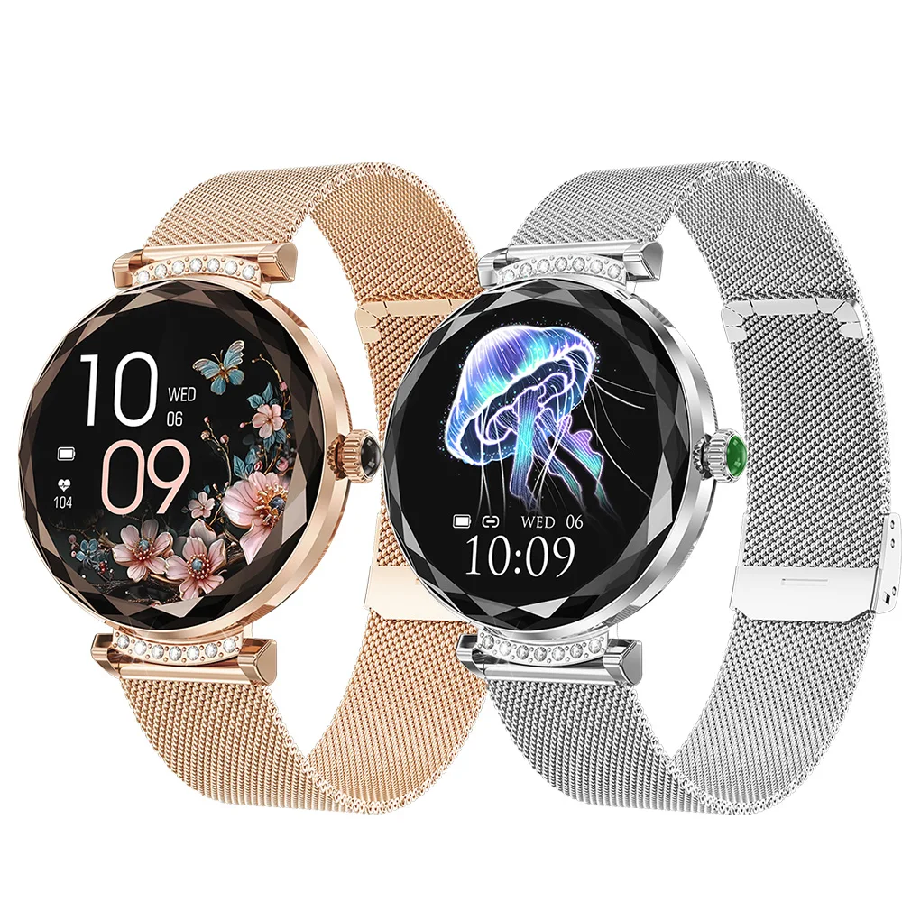 NX7 PRO Smartwatch BT Call Women's Health Heart Rate 1.19inch AMOLED Screen IP68 Waterproof Sport Modes Lady Fashion Smart Watch