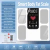 app-connected body fat scale-bmi red heart-battery-powered model